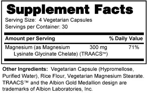Magnesium (Veggie Tablets)